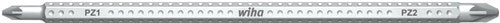 Wiha 28422 système d'arbre interchangeable 6 pozidriv pz1, pz2, 150 mm - 00632