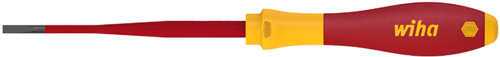 Tournevis Wiha | largeur de coupe 6,5 mm | longueur de la lame 150 mm | vde isolé | 1 pièce - 35392 35392