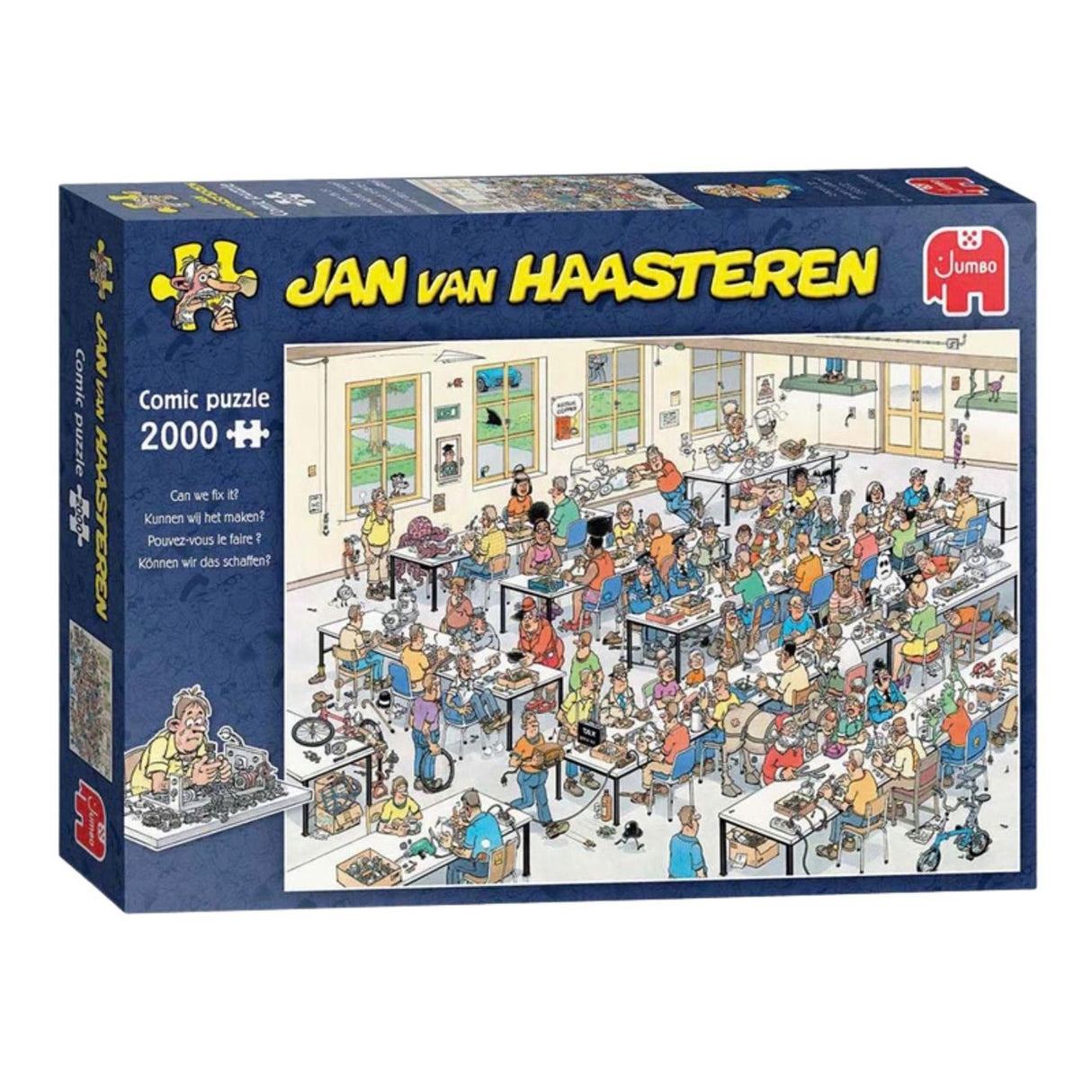 Puzzle géant de Jan van Haasteren : pouvons-nous le réaliser ? - 2000 pièces.