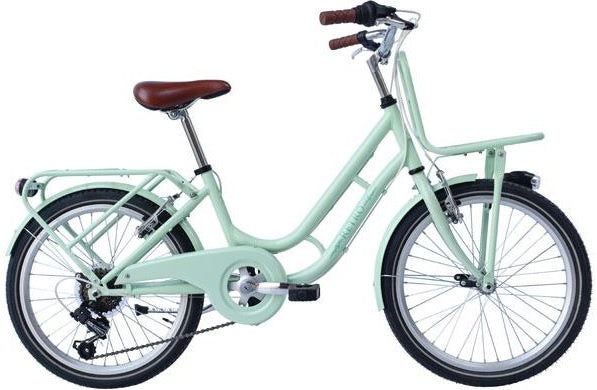 Ailes rétro 22 pouces 34 cm filles 6V V-freins vert clair