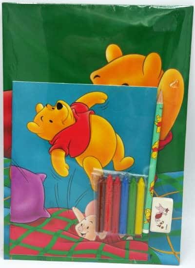 Van der Doelen Kit de coloriage Winnie l'ourson, 5 pièces