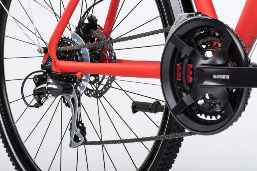 Winora domingo 24 sport 28 pouces 52 cm homme 24v rouge