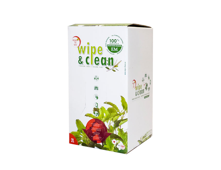 Em Agriton EM Cleaning Agent - Essuyer Clean - Basil - 2L