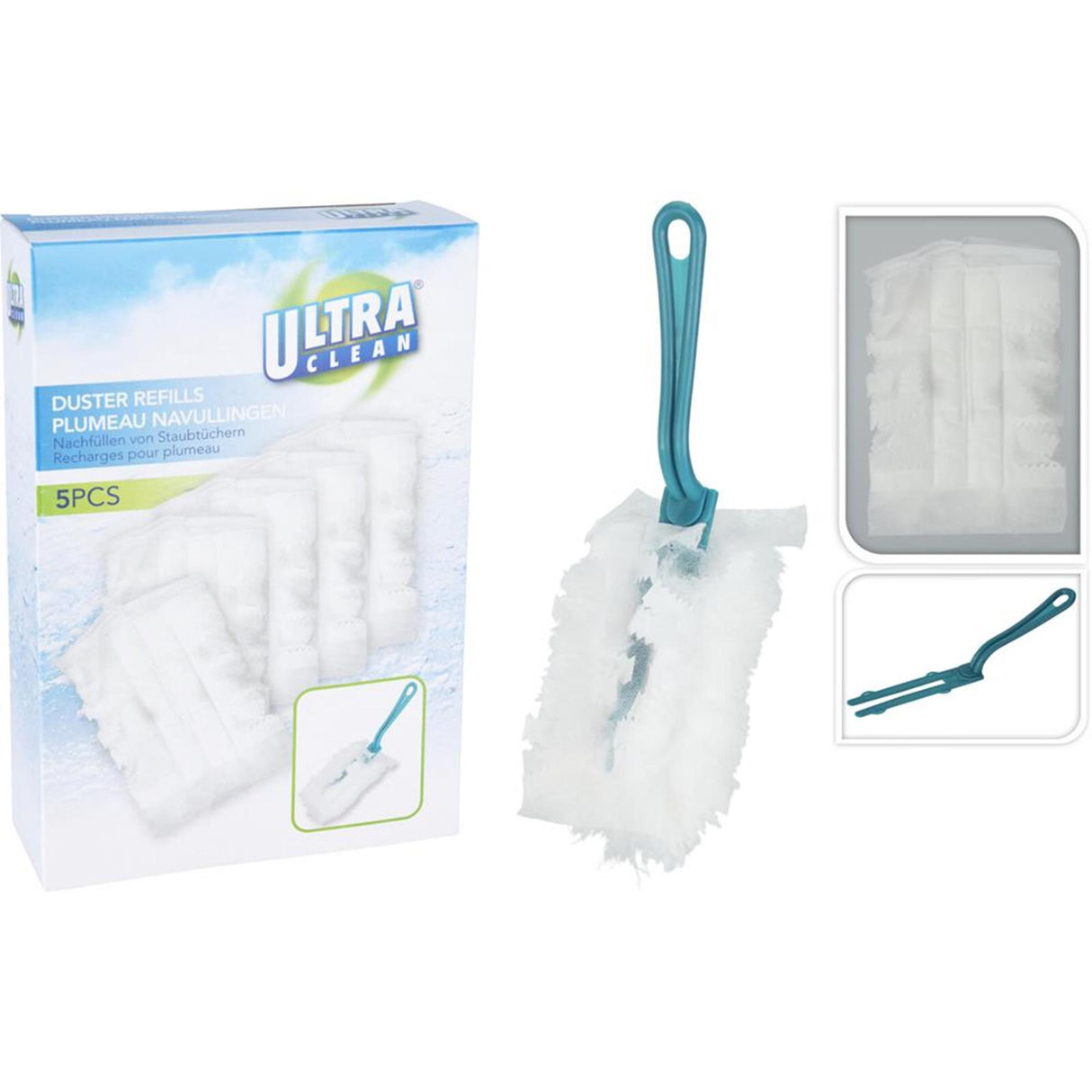 Recharge plumeau ultra propre lot de 5 pièces