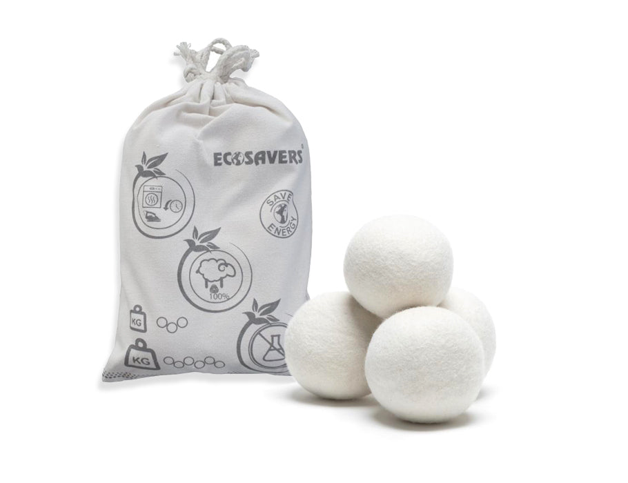 Les écosaves drainent les boules - les boules de sécheuse de la laine - 6e.
