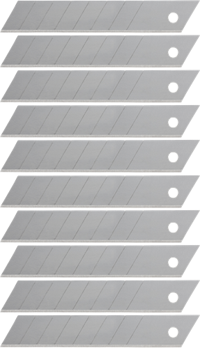 Couteaux sécables Wolfcraft | 18mm | 8 segments | 10 pièces - 4303000