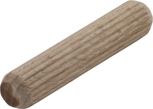 Chevilles en bois rainurées Wolfcraft | bûche | ø8x40mm | 150 pièces - 2907000