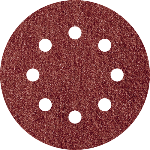 Disques abrasifs adhésifs Wolfcraft | k240 | perforé | ø125mm | 5 pièces - 2253000