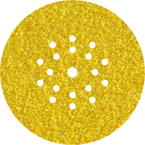 Disques abrasifs adhésifs Wolfcraft | corindon | k60 | ø225mm | 5 pièces - 5632000