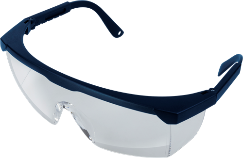 Wolfcraft - lunettes de sécurité - surlunettes ergo - 4931000