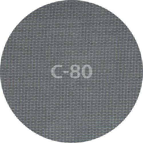 Wolfcraft - Papier de verre 225 mm - grain 80 - 5 pièces - Fixation Velcro - 5617000