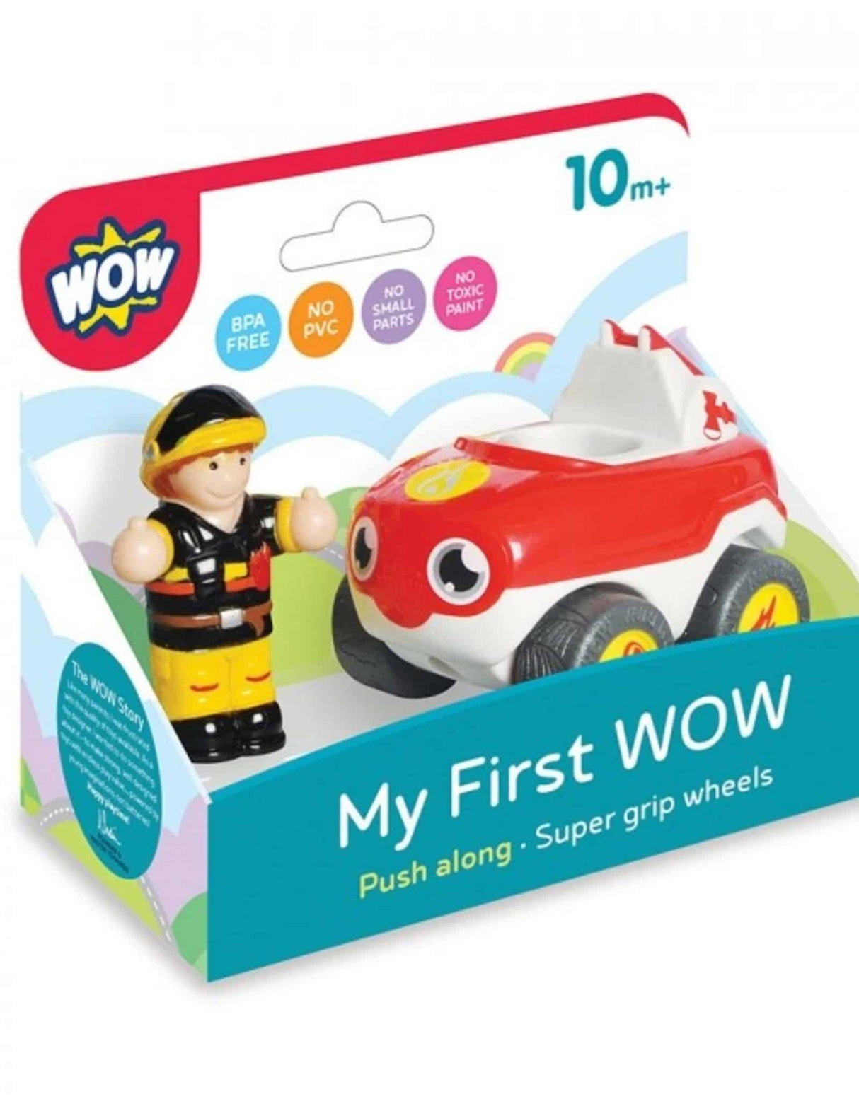 Van der Doelen wow voiture de pompiers avec pompier