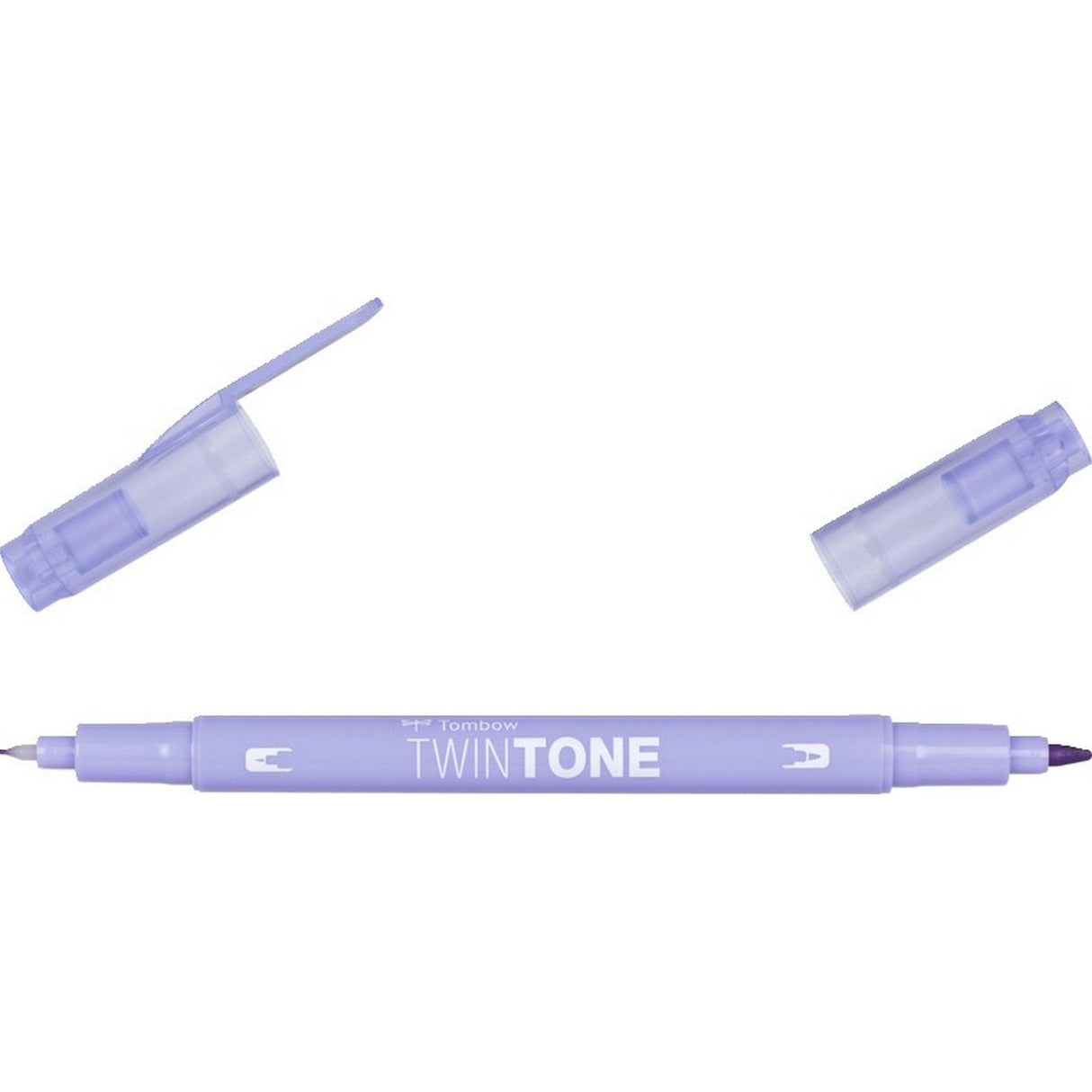 Tombow • stylo pinceau double pointe twintone violet pâle
