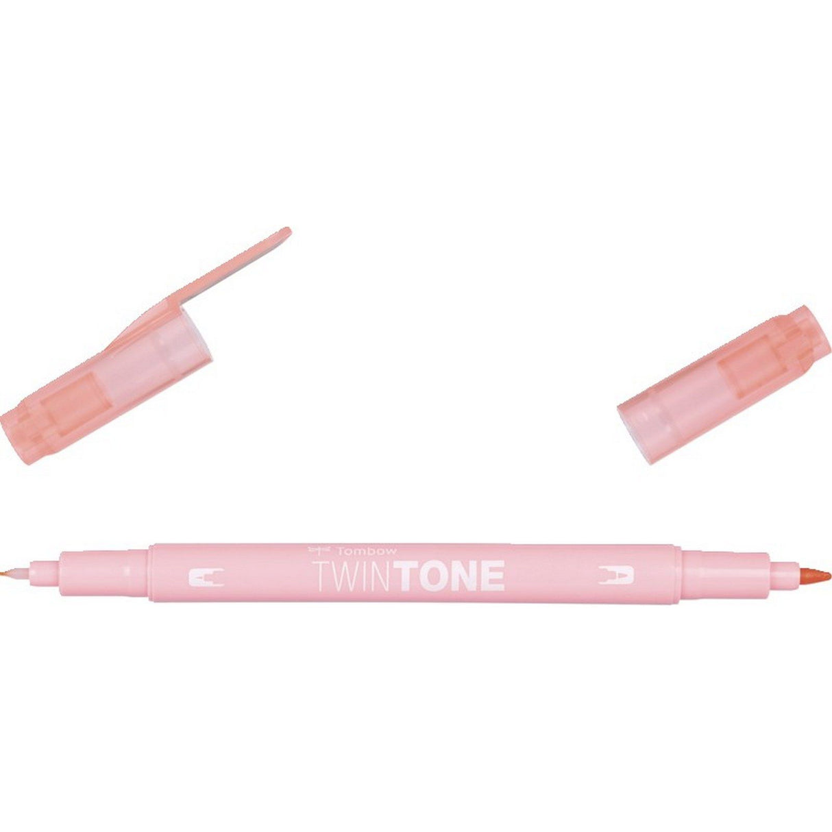 Tombow • stylo pinceau double pointe twintone rose pêche