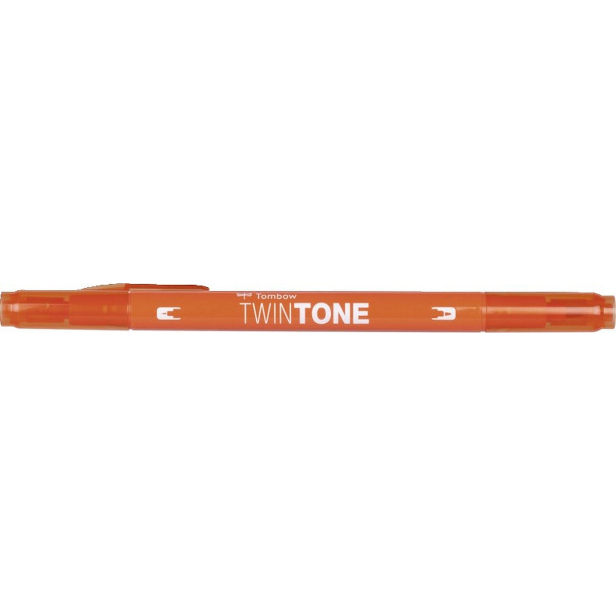 Tombow • stylo pinceau double pointe twintone orange