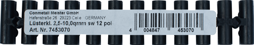 Bornier Meister 2,5-10,0qmm zw 12 pol w - wu7453070
