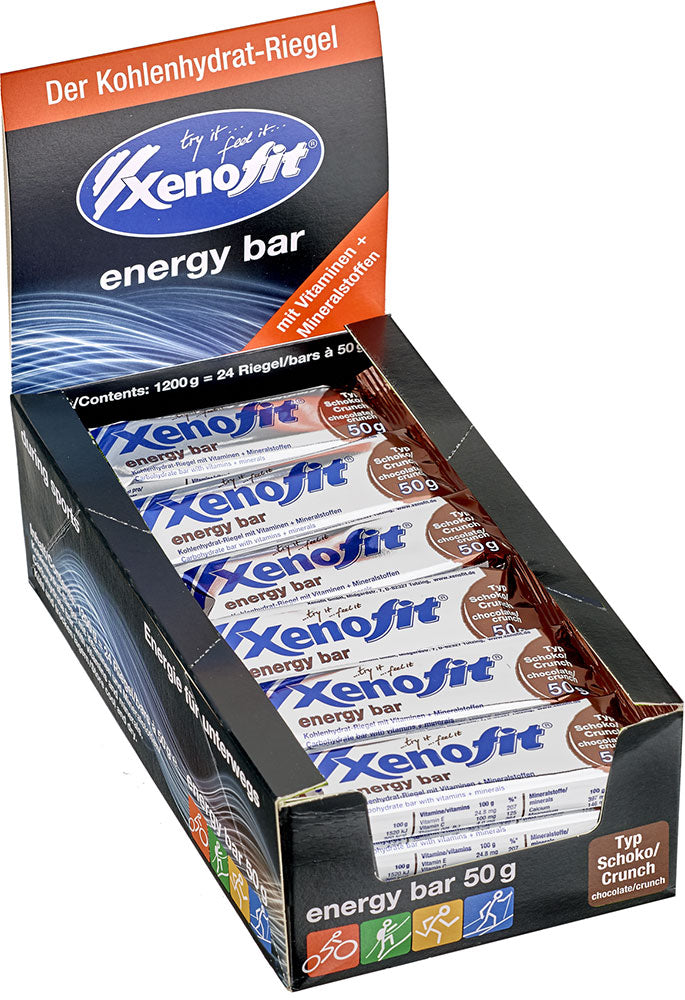Xenofit energy bar 24x50g box