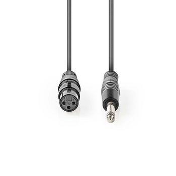 Câble audio XLR Nedis