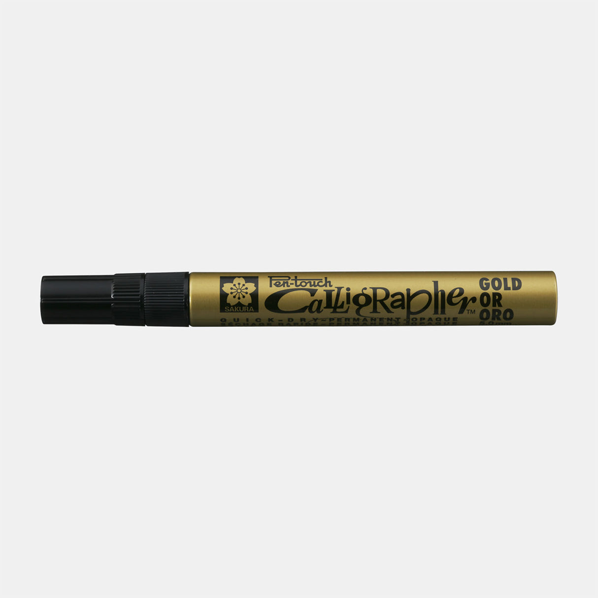 Sakura • stylo de calligraphie au toucher, moyen or