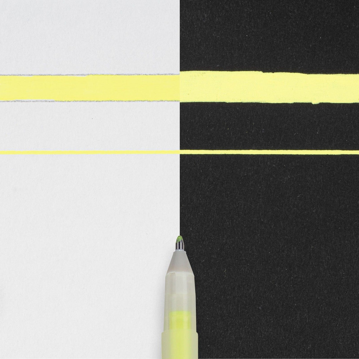 Sakura • Gelly Roll Moonlight Stylo gel fluorescent jaune