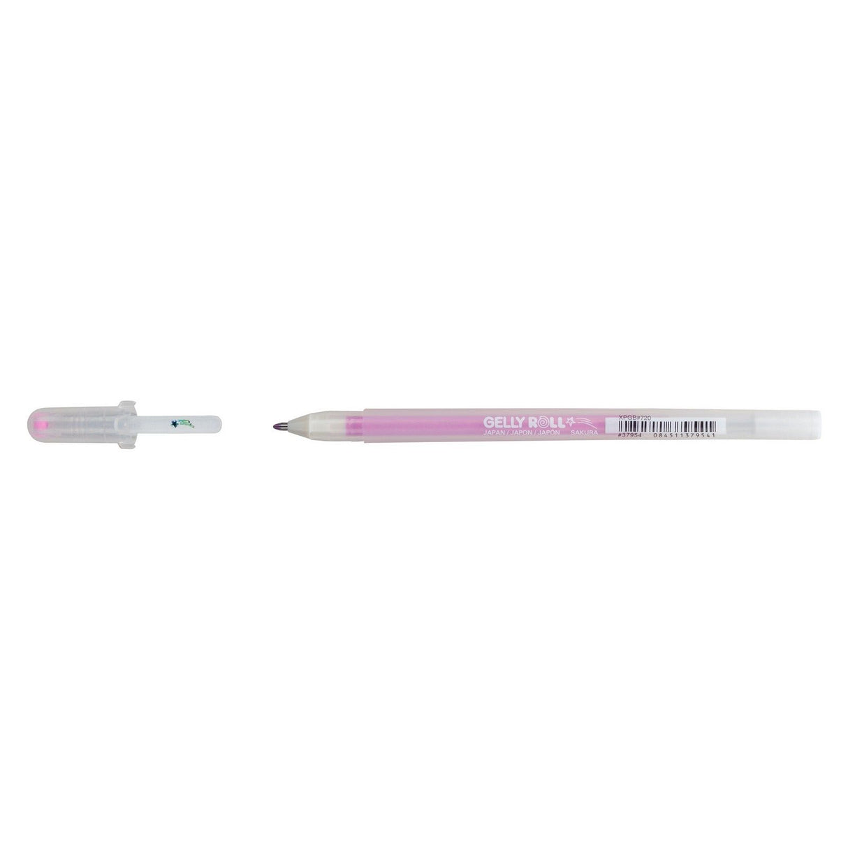 Sakura • stylo gel gelly roll stardust paillettes 720 rose