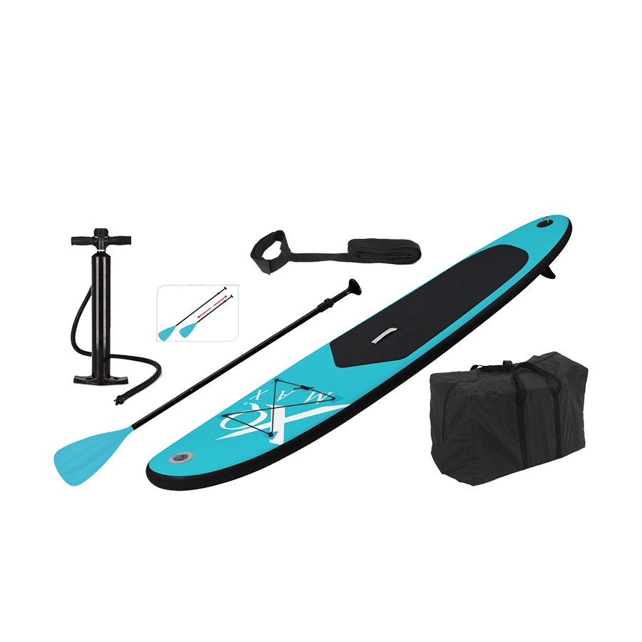 XQ max stand up paddleboard gonflable 285 cm bleu et noir