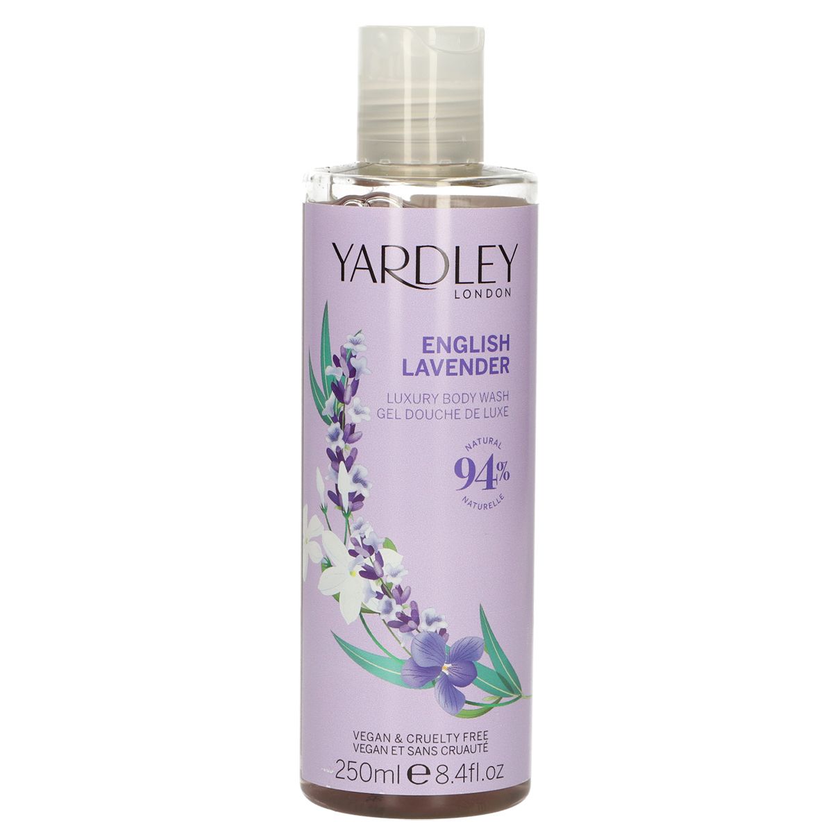 Yardley London Gel douche à la lavande anglaise 250 ml