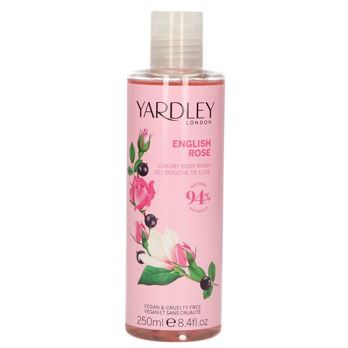 Yardley London Gel douche à la rose anglaise 250 ml