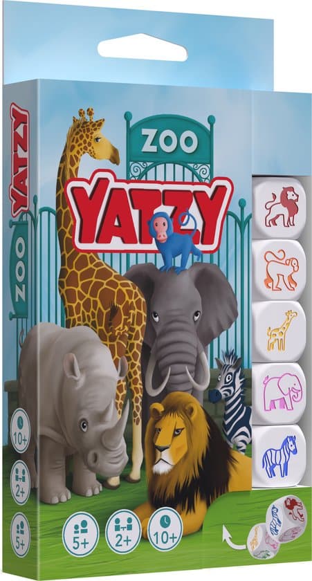 Jeux intelligents zoo yatzy le jeu du zoo avec les dés