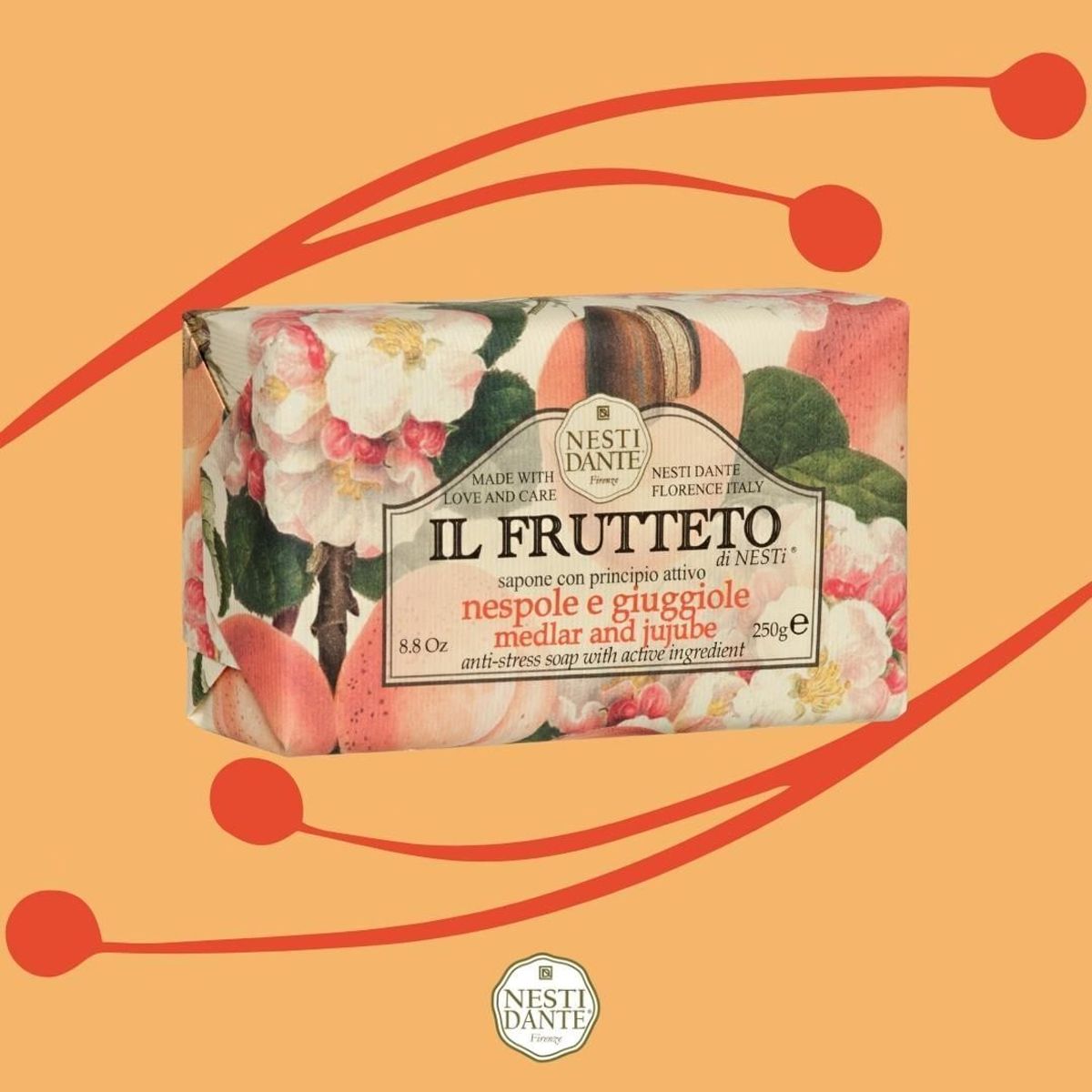 Nesti dante il frutteto savon au jujube néflier 250gr.