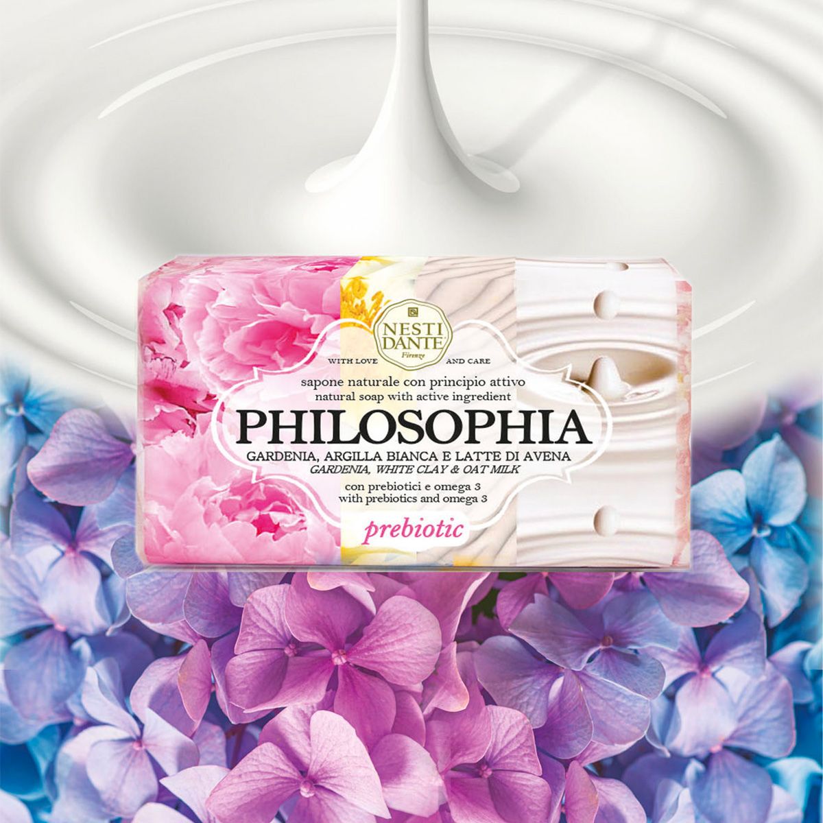 Savon prébiotique Nesti dante philosophia 250gr.