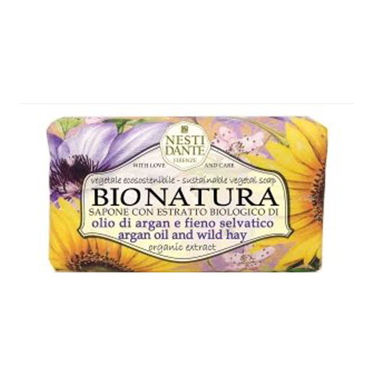 Nesti dante bionatura savon à l'huile d'argan au foin sauvage 250gr.