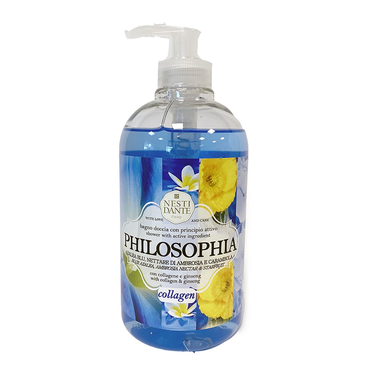 Pompe à savon au collagène Nesti dante philosophia 500ml