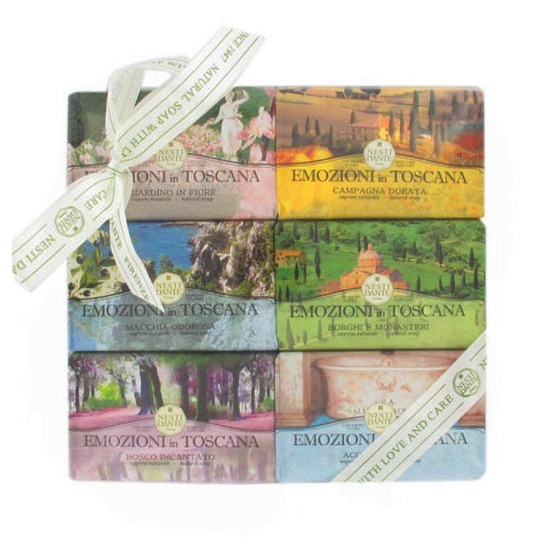 Nesti dante emozioni coffret cadeau savon 6x150gr.