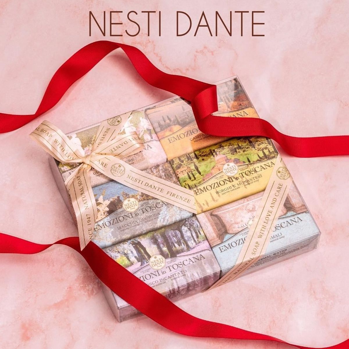 Nesti dante emozioni coffret cadeau savon 6x150gr.