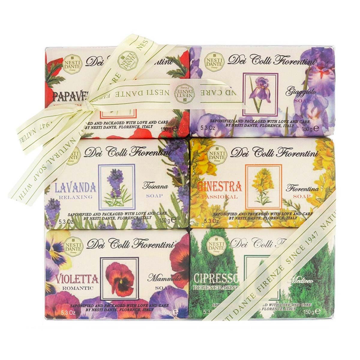 Nesti dante dei colli fiorentini coffret cadeau savon 6x150gr.