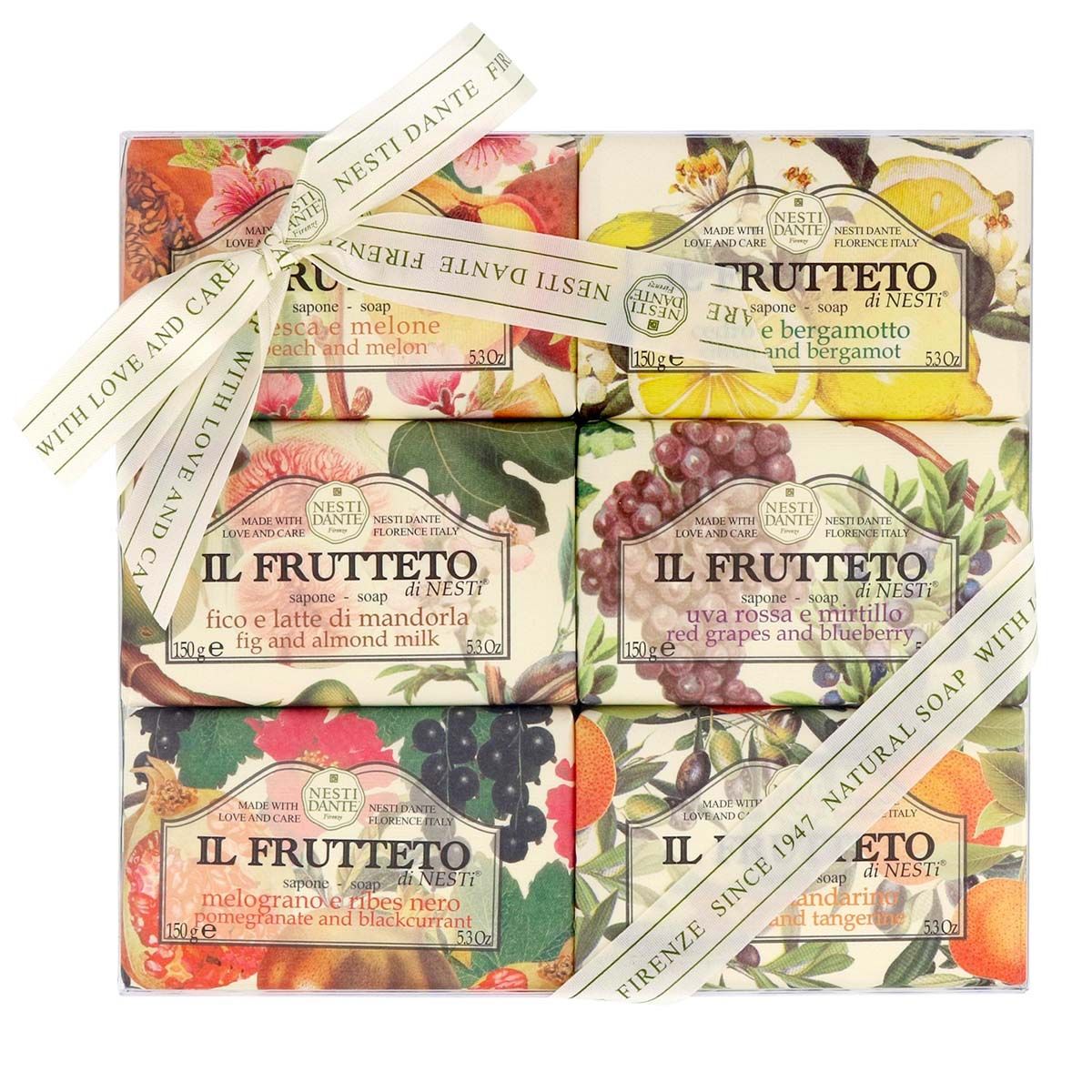 Nesti dante il frutetto coffret cadeau savon 6x150gr.
