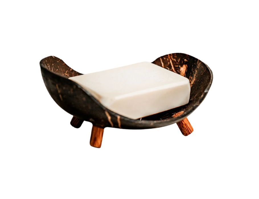 Porte-savon circulaire Boavista - noix de coco
