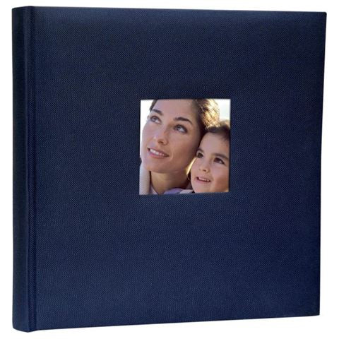 Album photo Zep OB313130 Cotton Con Velina Blue avec 30 feuilles 31x31 cm