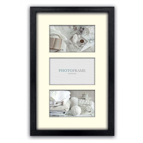 Zep cadre photo v33135 regent 5 noir 3x 13x18 cm (27x49)