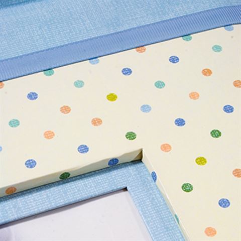 Zep ka242420 album pergamin 20 feuilles 24x24 cm bleu