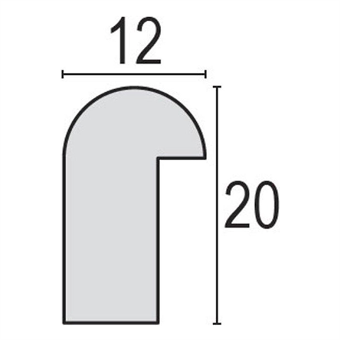 Zep mz923c crème douce 20x30 cm