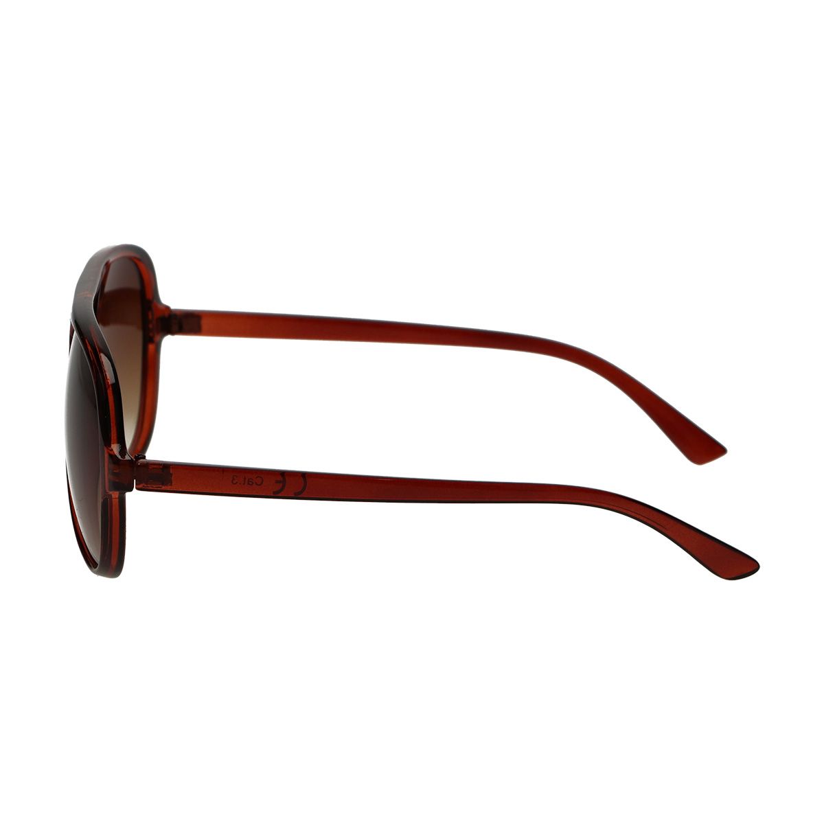 Lunettes de soleil Spectrum vintage pilote dégradé marron dames
