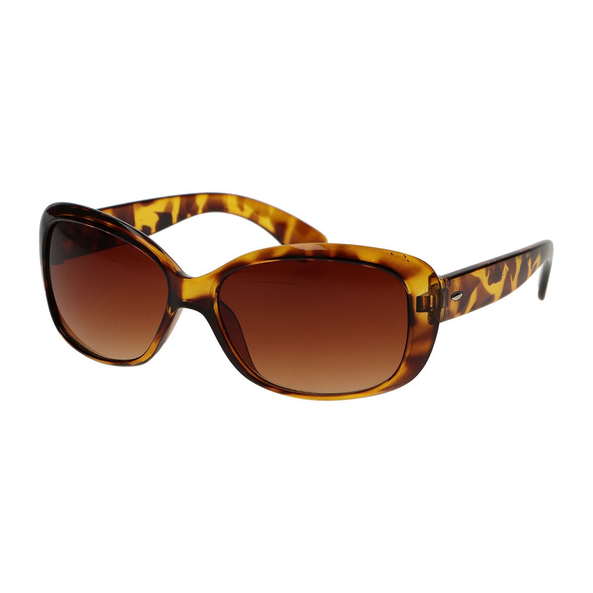 Lunettes de soleil Spectrum ovales tortue marron dames
