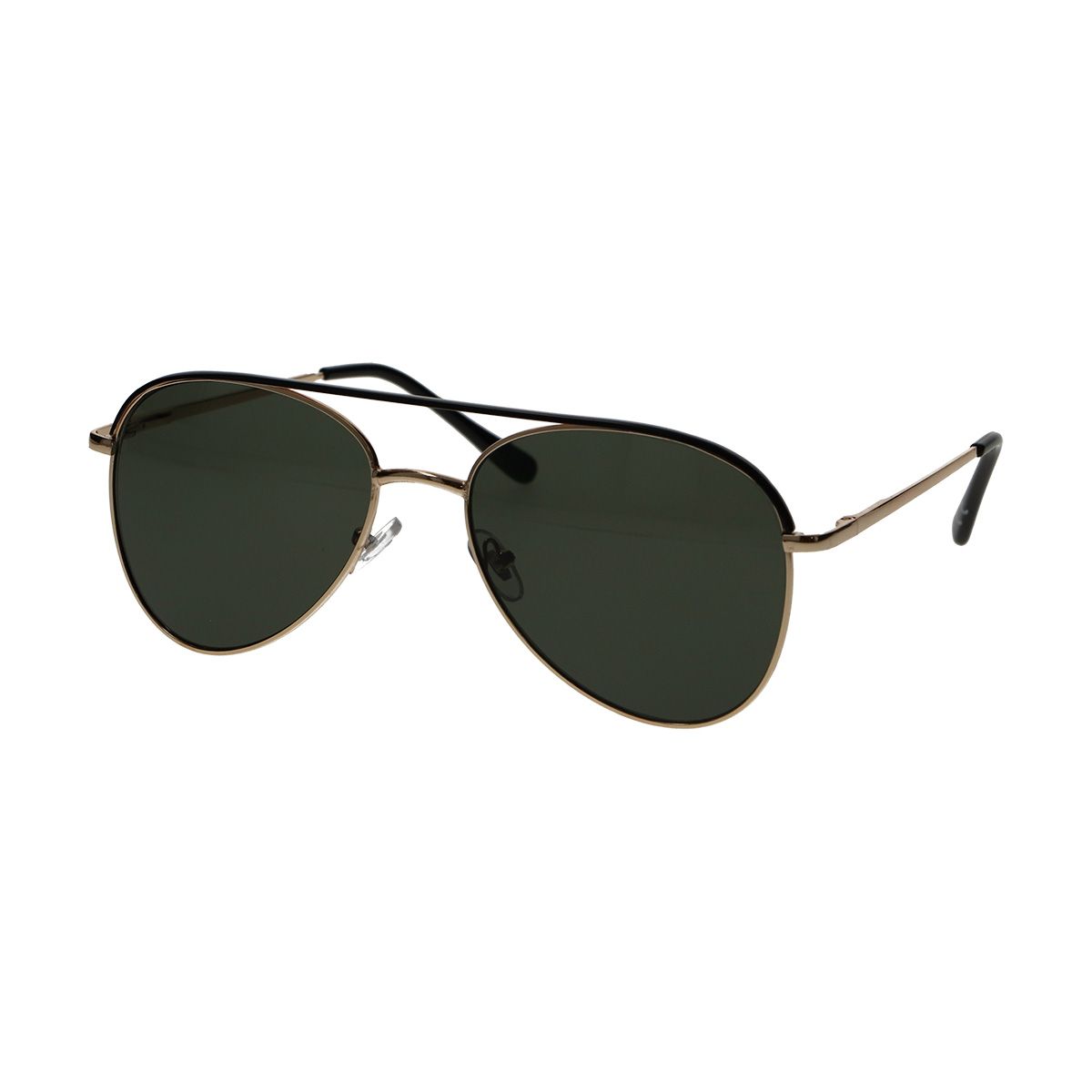 Lunettes de soleil Spectrum Pilot Or Noir Vert Homme