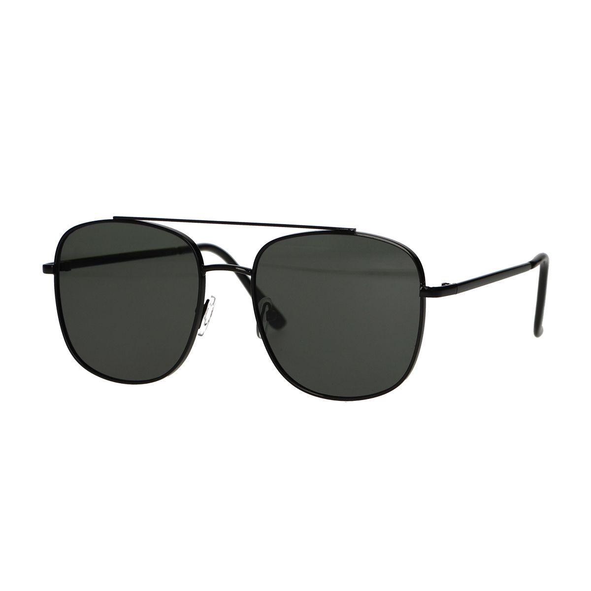 Lunettes de soleil Spectrum aviateur verre noir vert homme