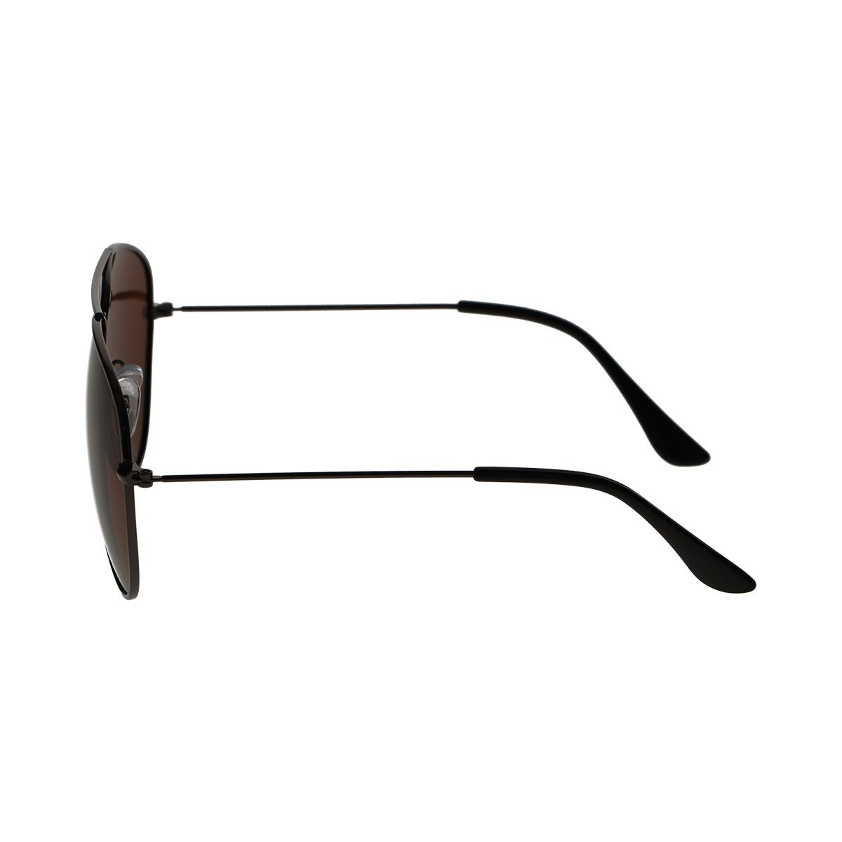 Lunettes de soleil polarisées Spectrum pilote noir marron homme