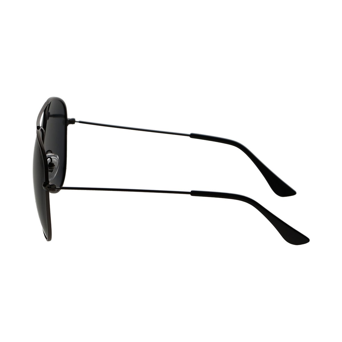 Lunettes de soleil polarisées Spectrum pilote noir gris homme
