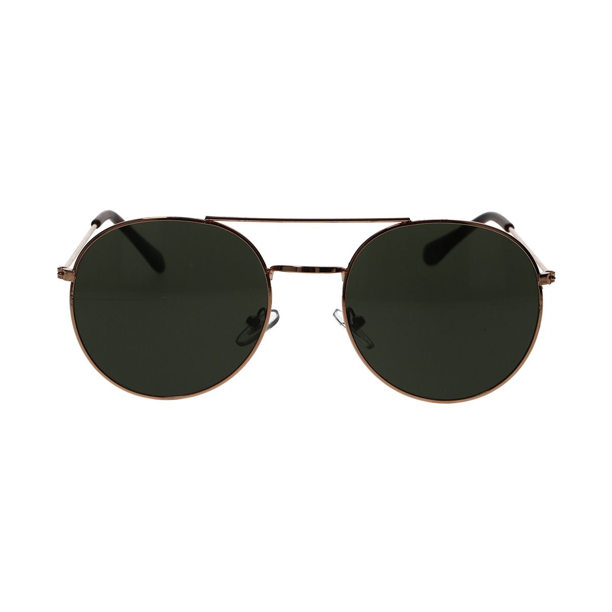 Lunettes de soleil Spectrum rondes rose métal vert unisexe