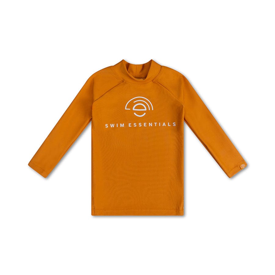 Étoile de mer | maillot de bain anti-UV orange à manches longues